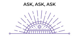 Ask, ask, ask