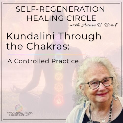 kundalini energy flowing through chakras